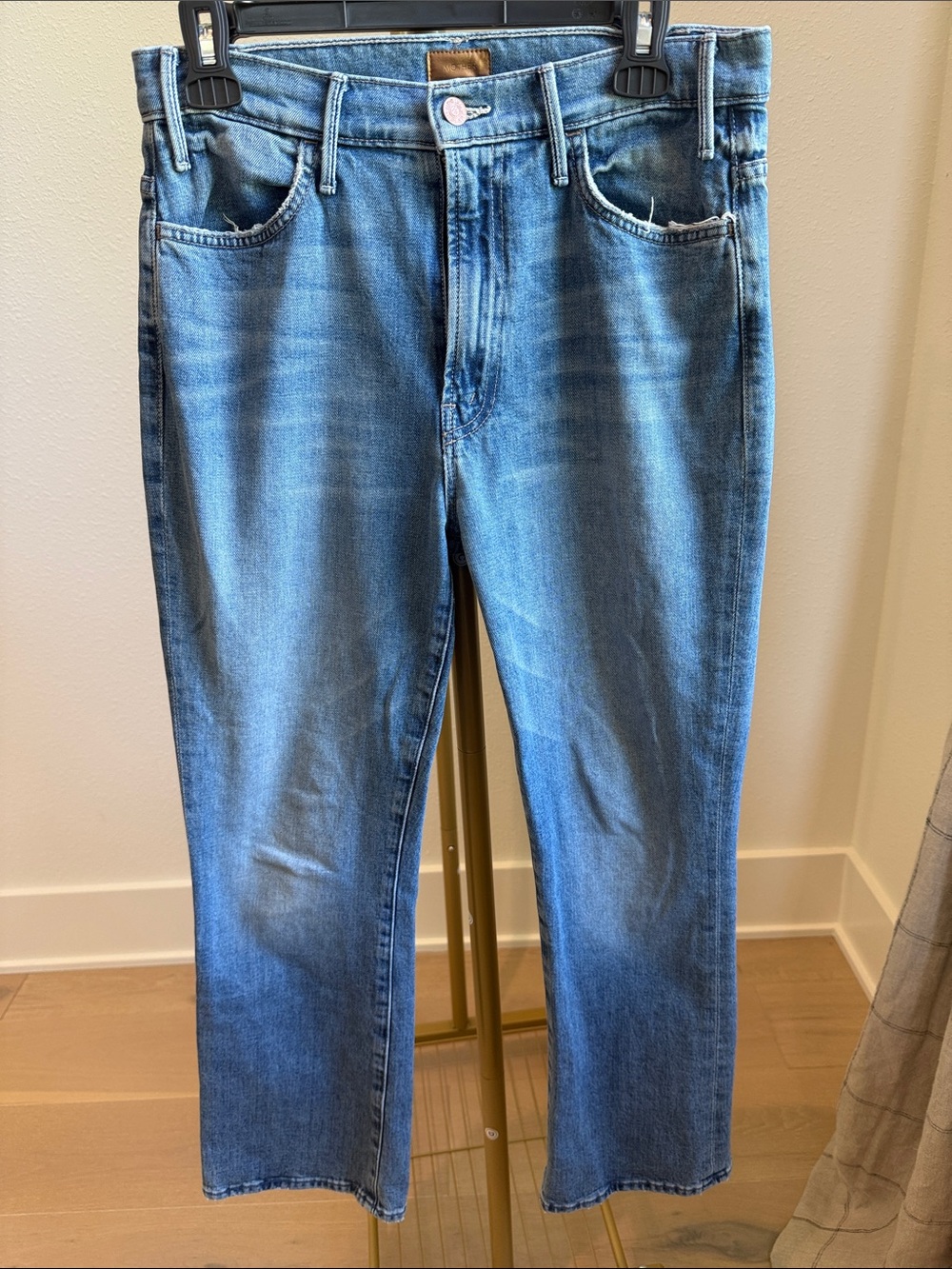 MOTHER The Hustler Ankle jeans in the Scenic Route